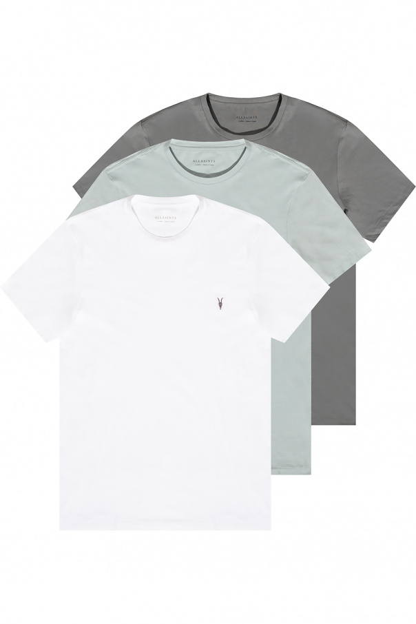 AllSaints ‘Tonic’ branded T-shirt three-pack